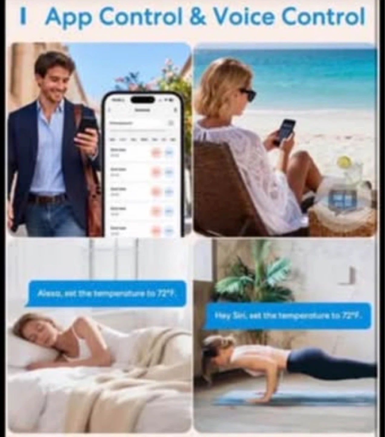 White "matter" Smart Thermostat - photo 4
