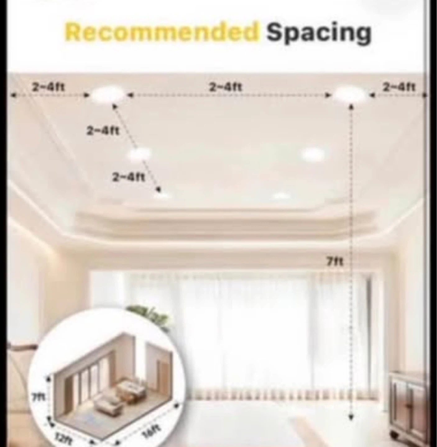 LED Recessed Ceiling Light Fixture - photo 5