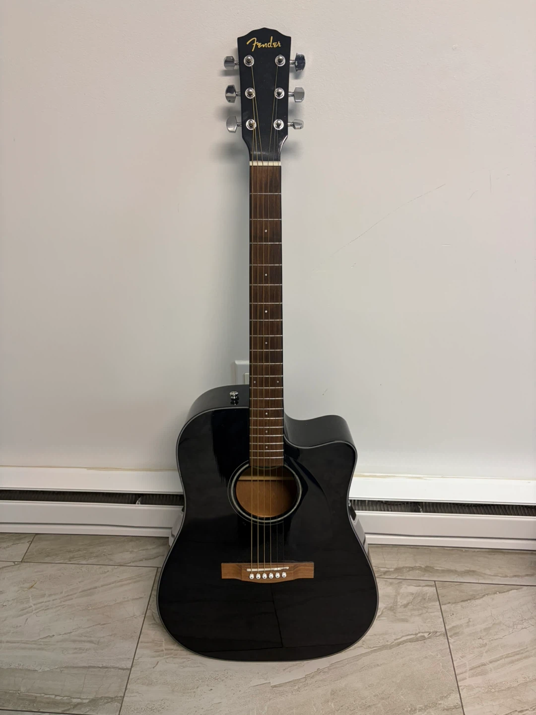 Fender CD-60SCE dreadnought acoustic-electric guitar