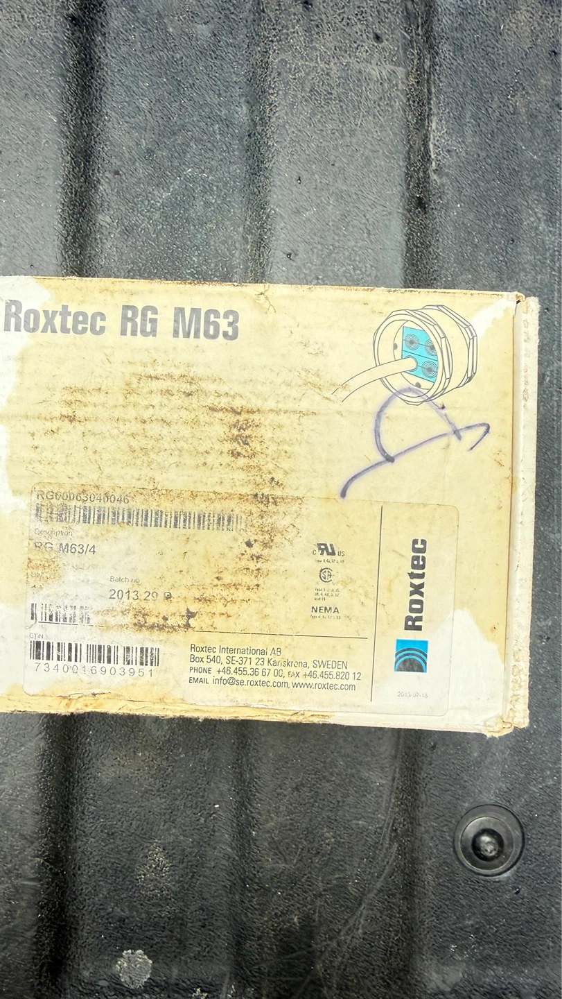 Roxtec RG M63 Type 4, 4X, 12, 13 Cable Seal - photo 5