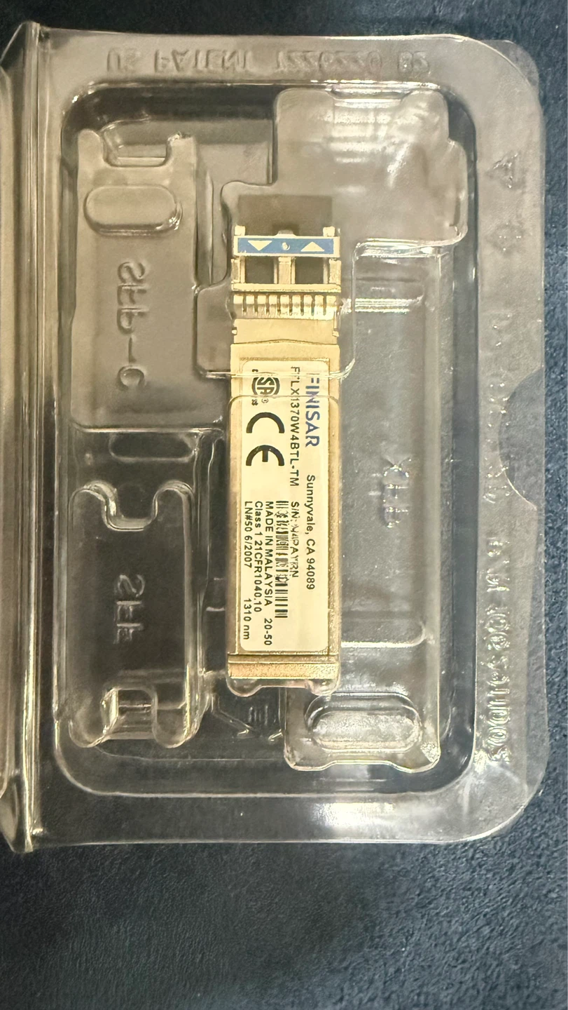 FINISAR FTLX1370W4BTL-T1 10Gb/s SFP+ Transceiver - photo 2