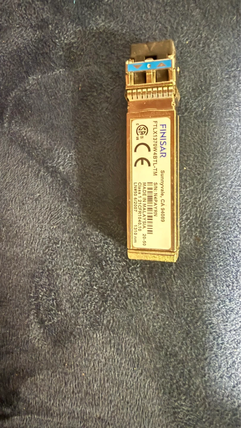FINISAR FTLX1370W4BTL-T1 10Gb/s SFP+ Transceiver
