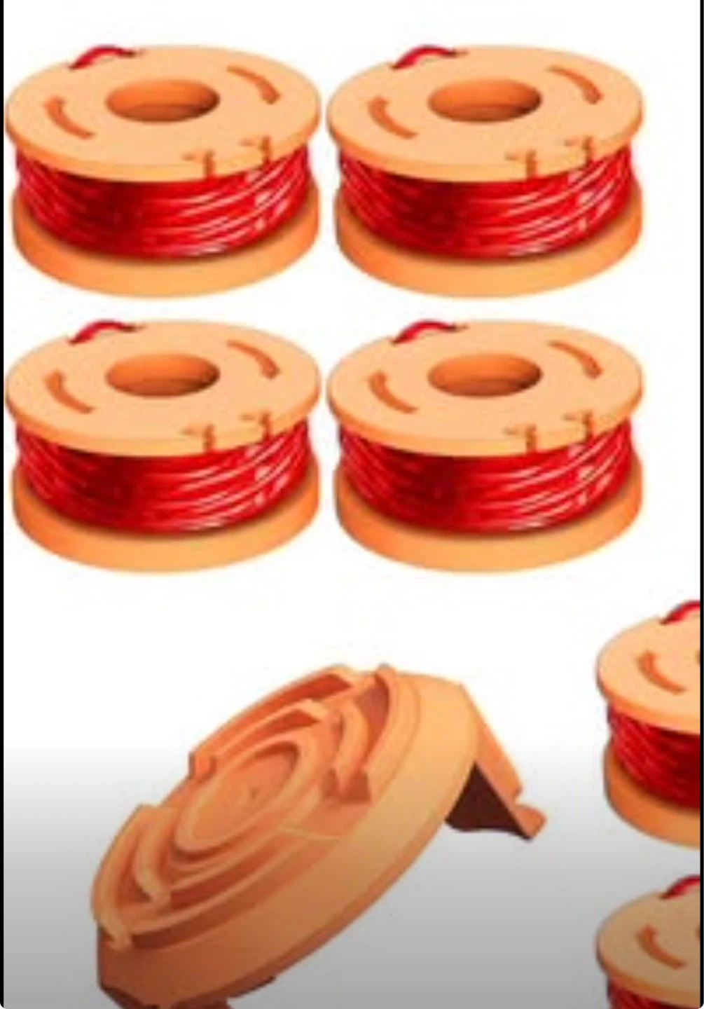 Replacement Trimmer Line Spools (4 Pack) - photo 2