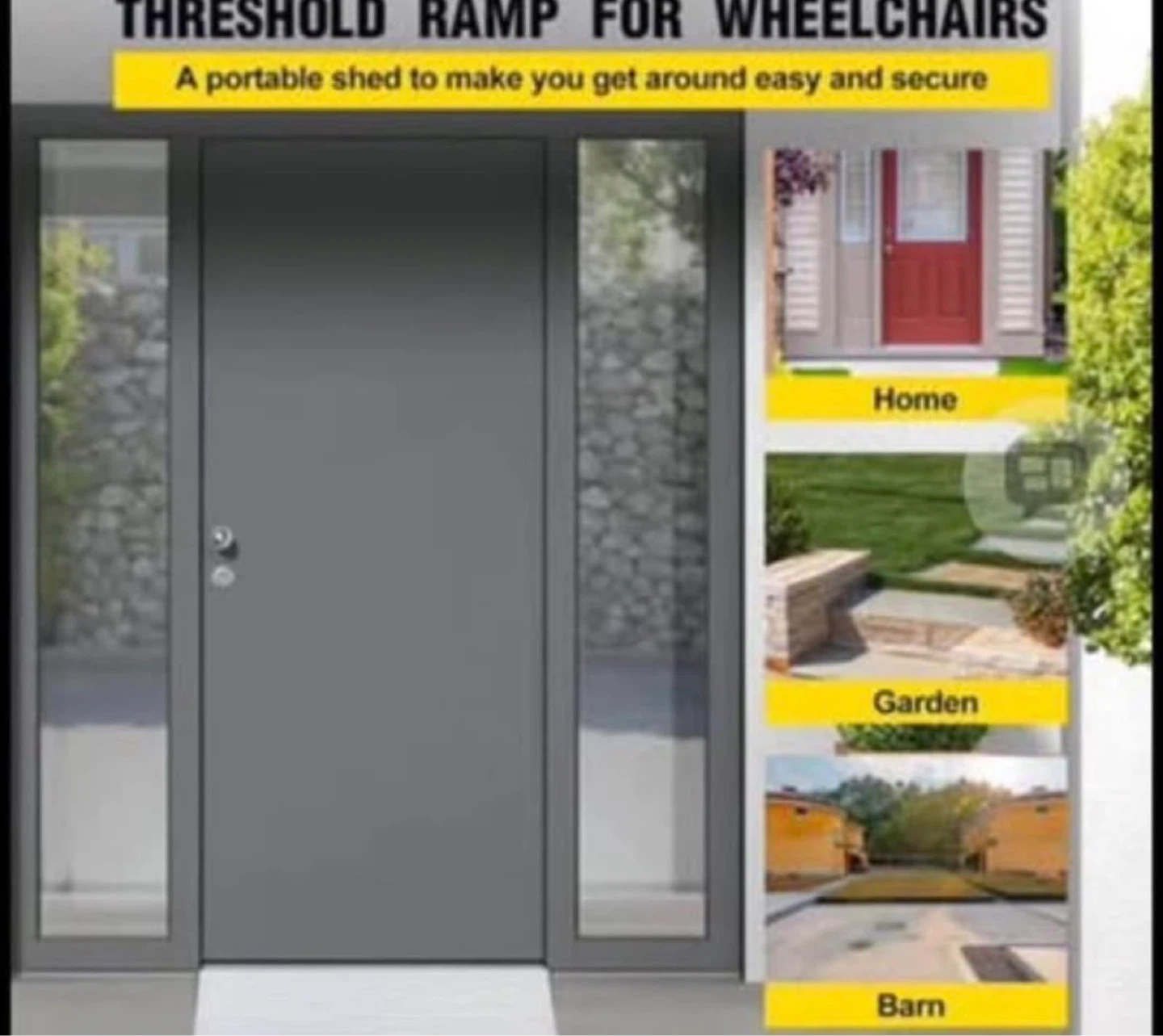 Threshold Ramp for Wheelchairs - photo 5