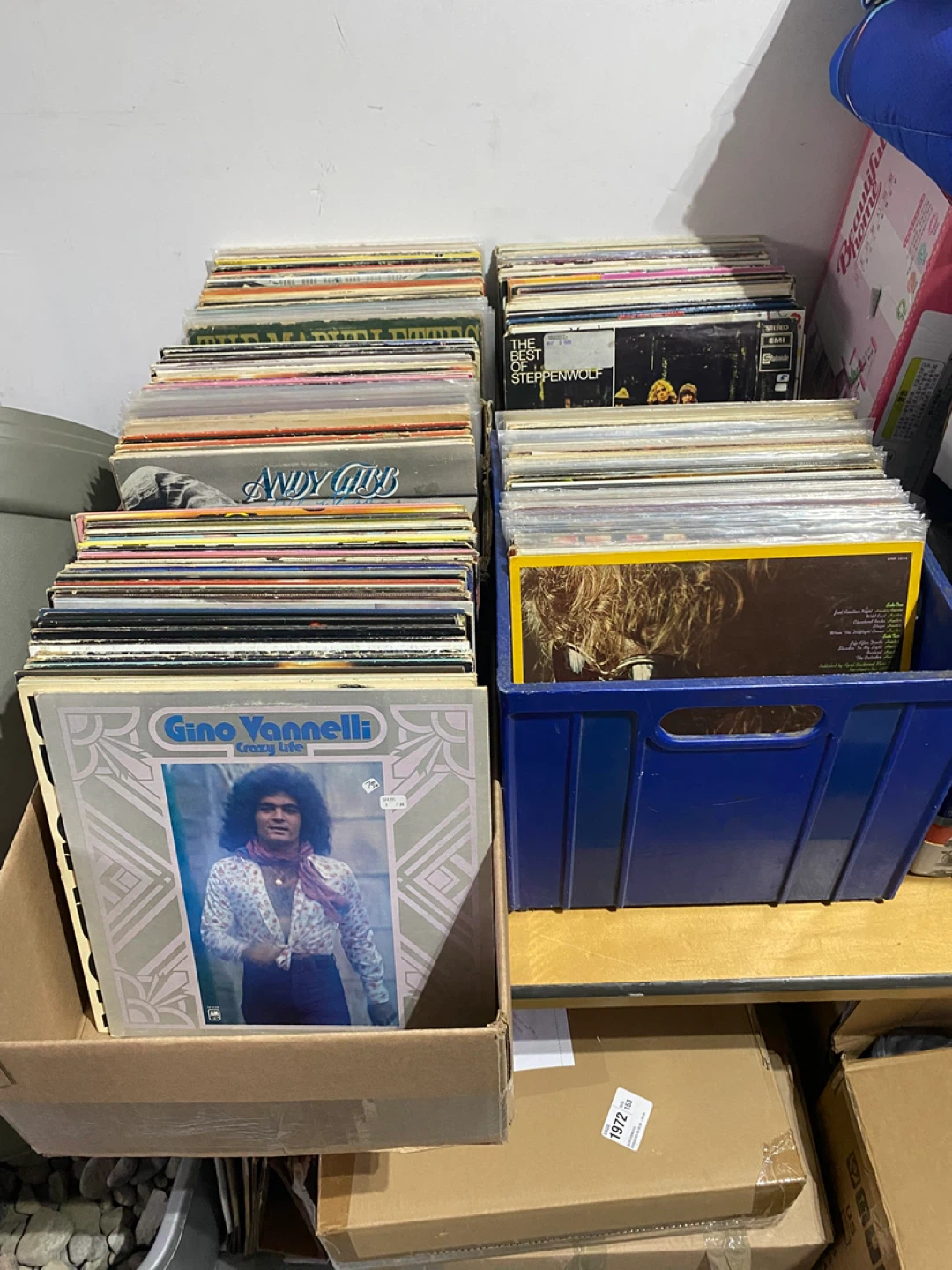 Lots of vinyl record for sale (lot of 50 records for $50)