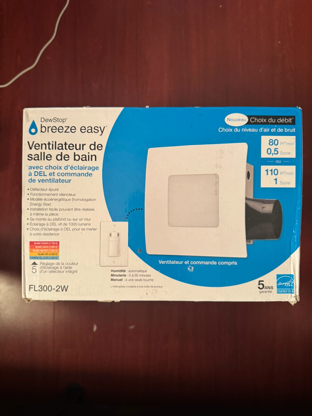 DewStop Breeze Easy Ventilation Fan