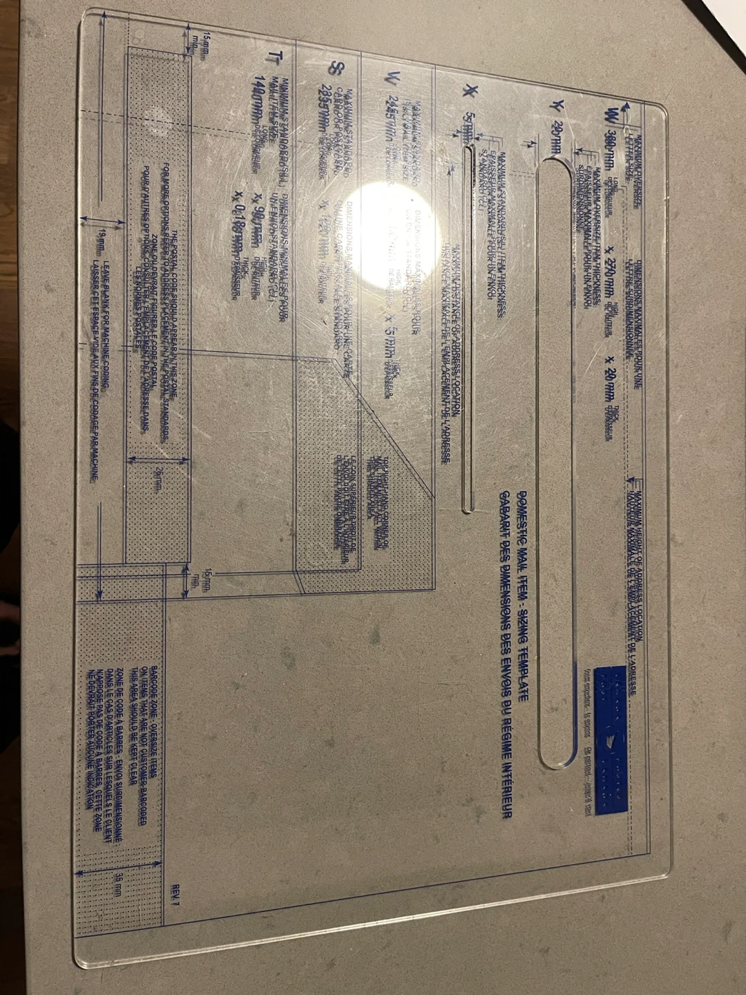 Canada Post Mail Item Sizing Template - photo 4