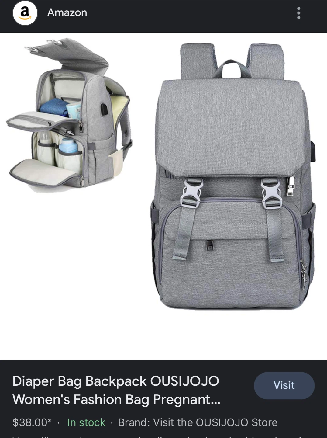 Diaper Bag Backpack - photo 2