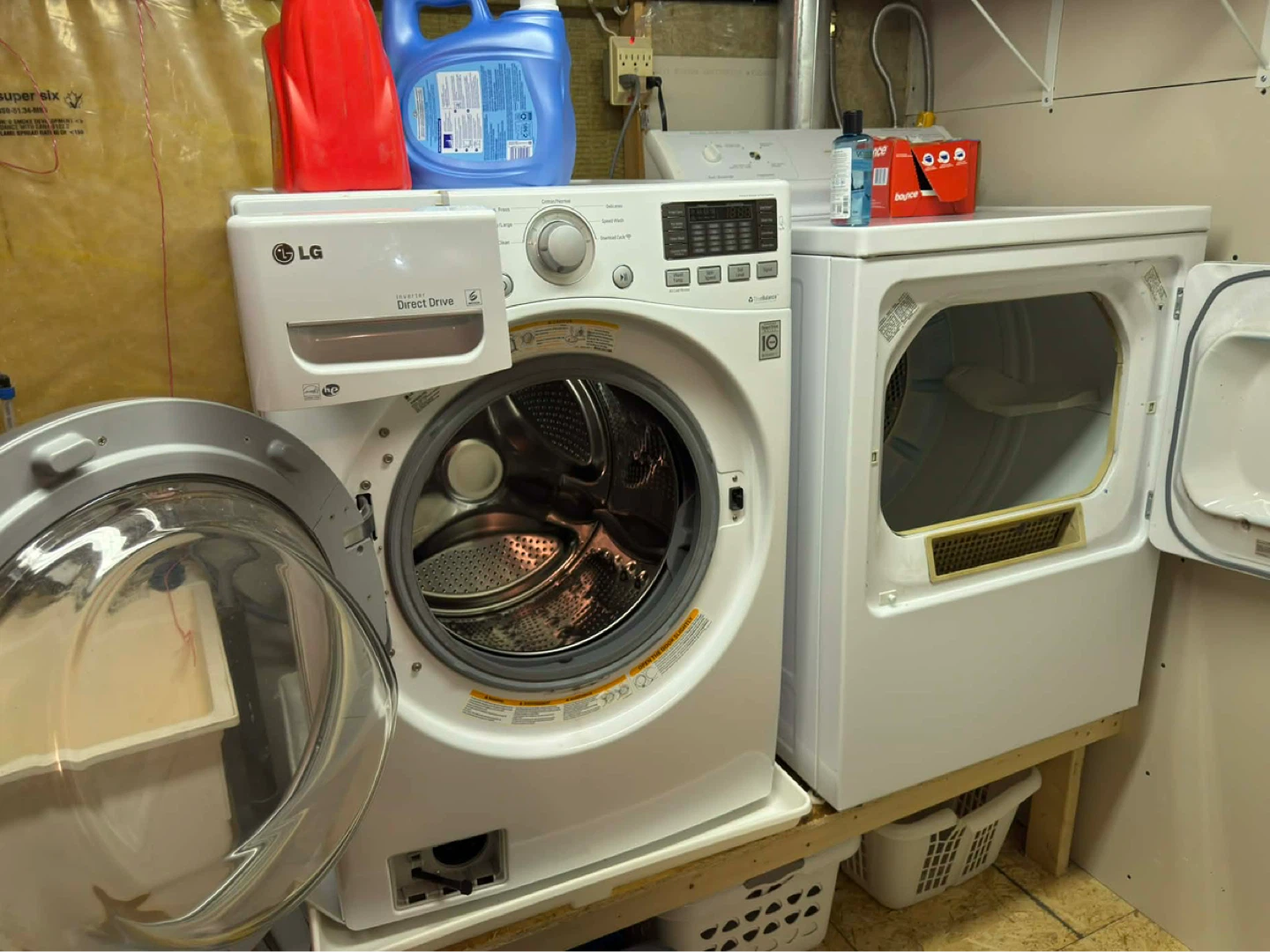 LG Direct Drive Washing Machine and Dryer