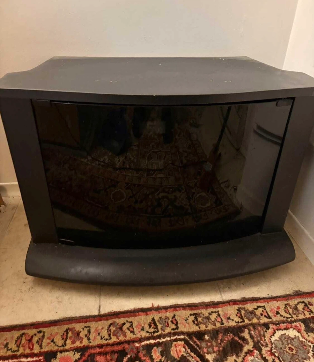 Black TV Stand