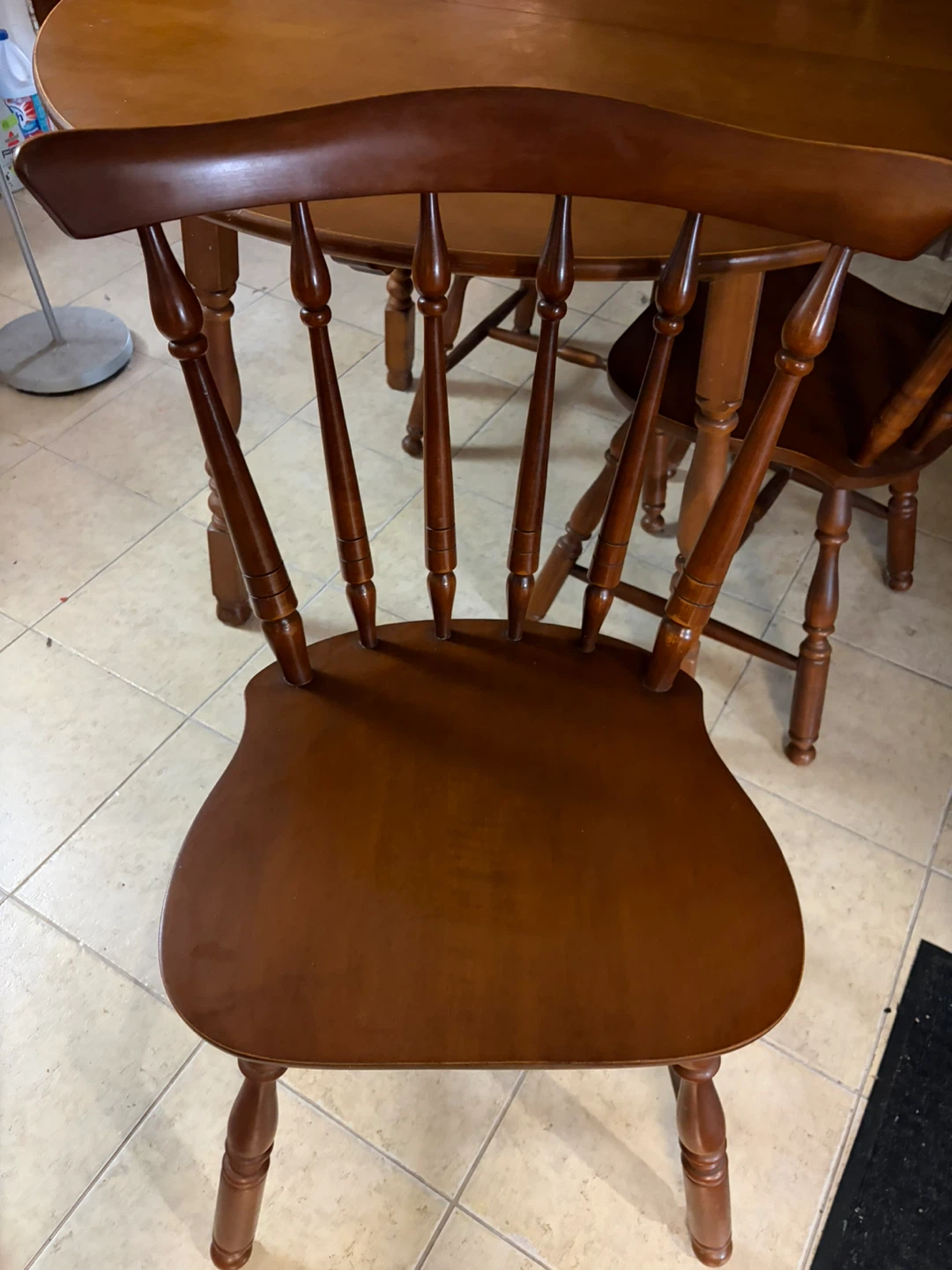 Dining Table and 3 Chairs Set - photo 2