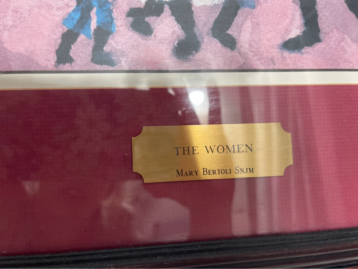 Mary Bertoli "The Women" Framed Art Print 1992 - photo 3