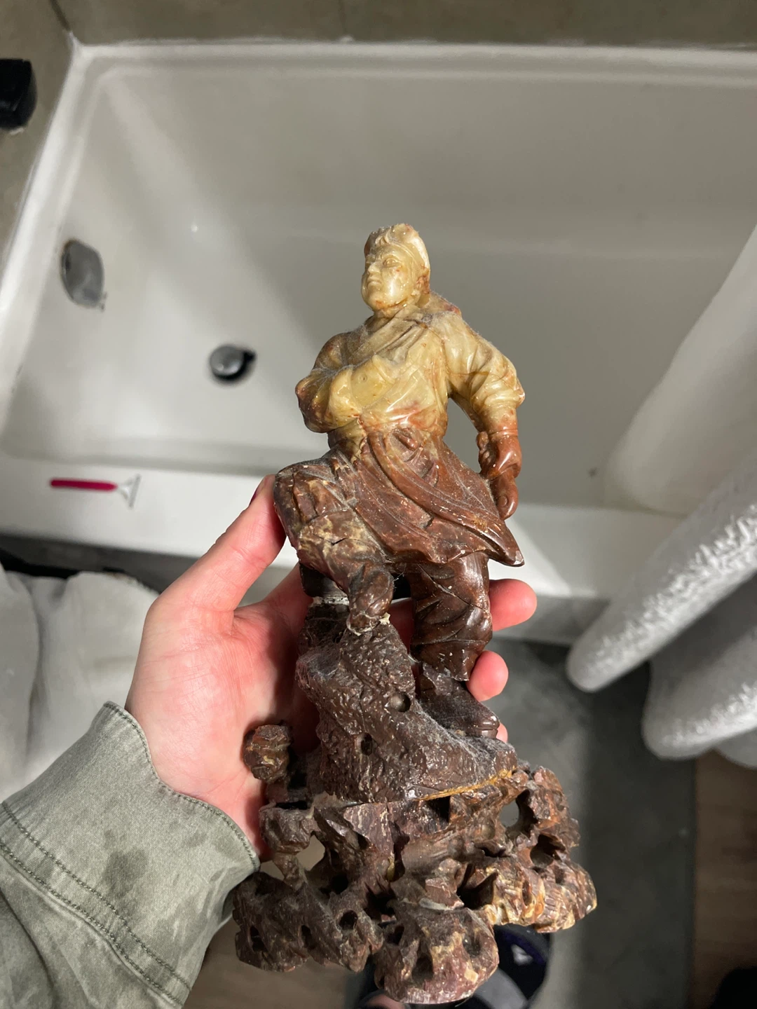 Hand Carved Stone Figurine