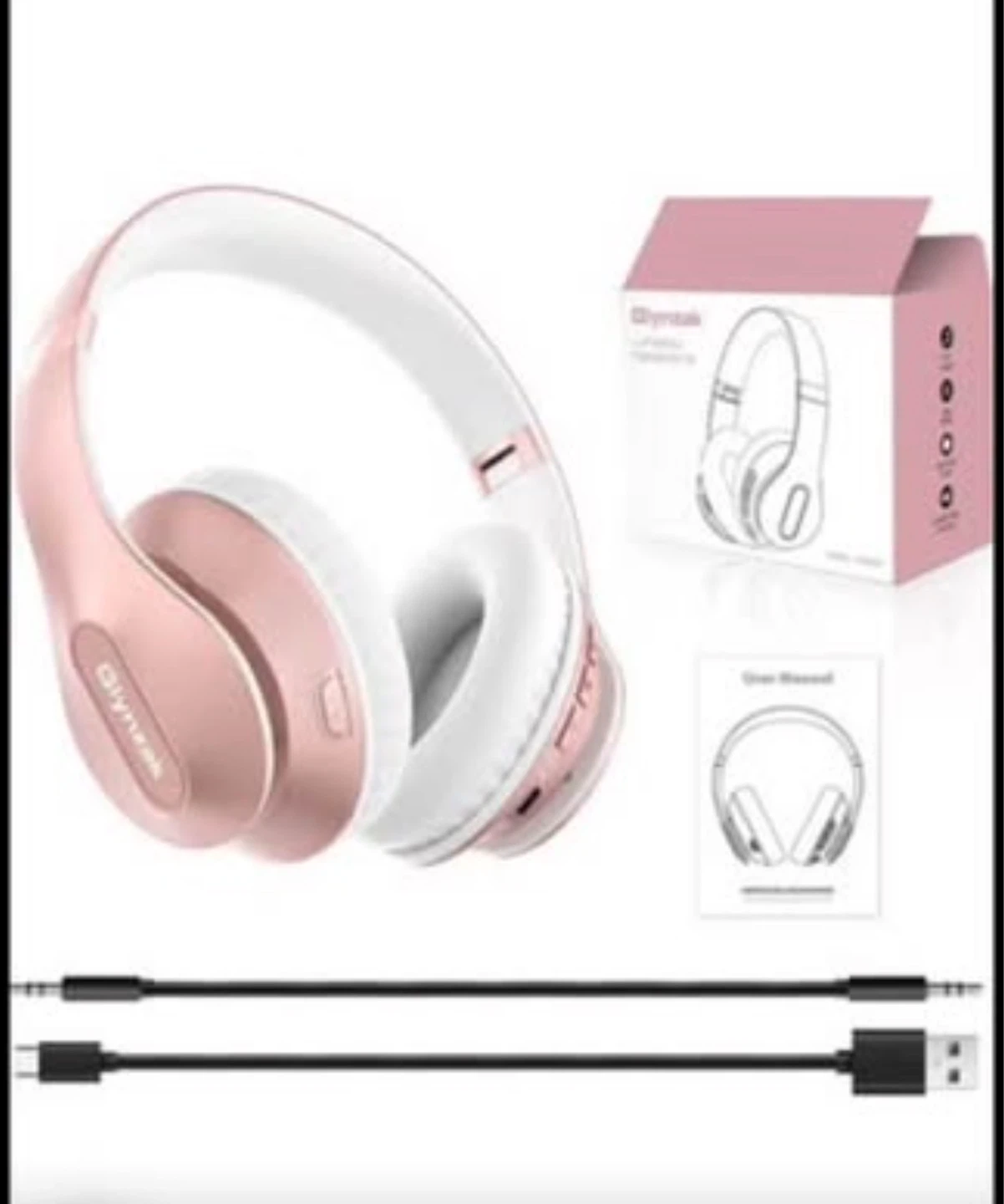 Glynzak Bluetooth Headphones - Rose Gold - photo 5