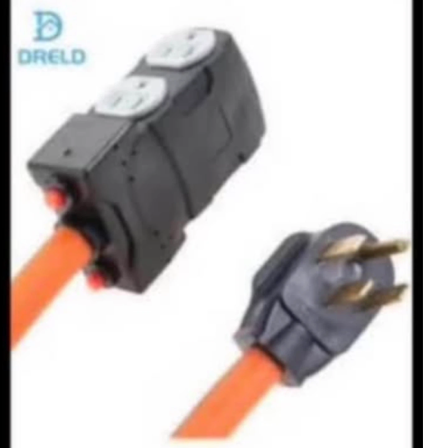DRELD NEMA 14-50p to 5-15/20R Adapter Cord - photo 4