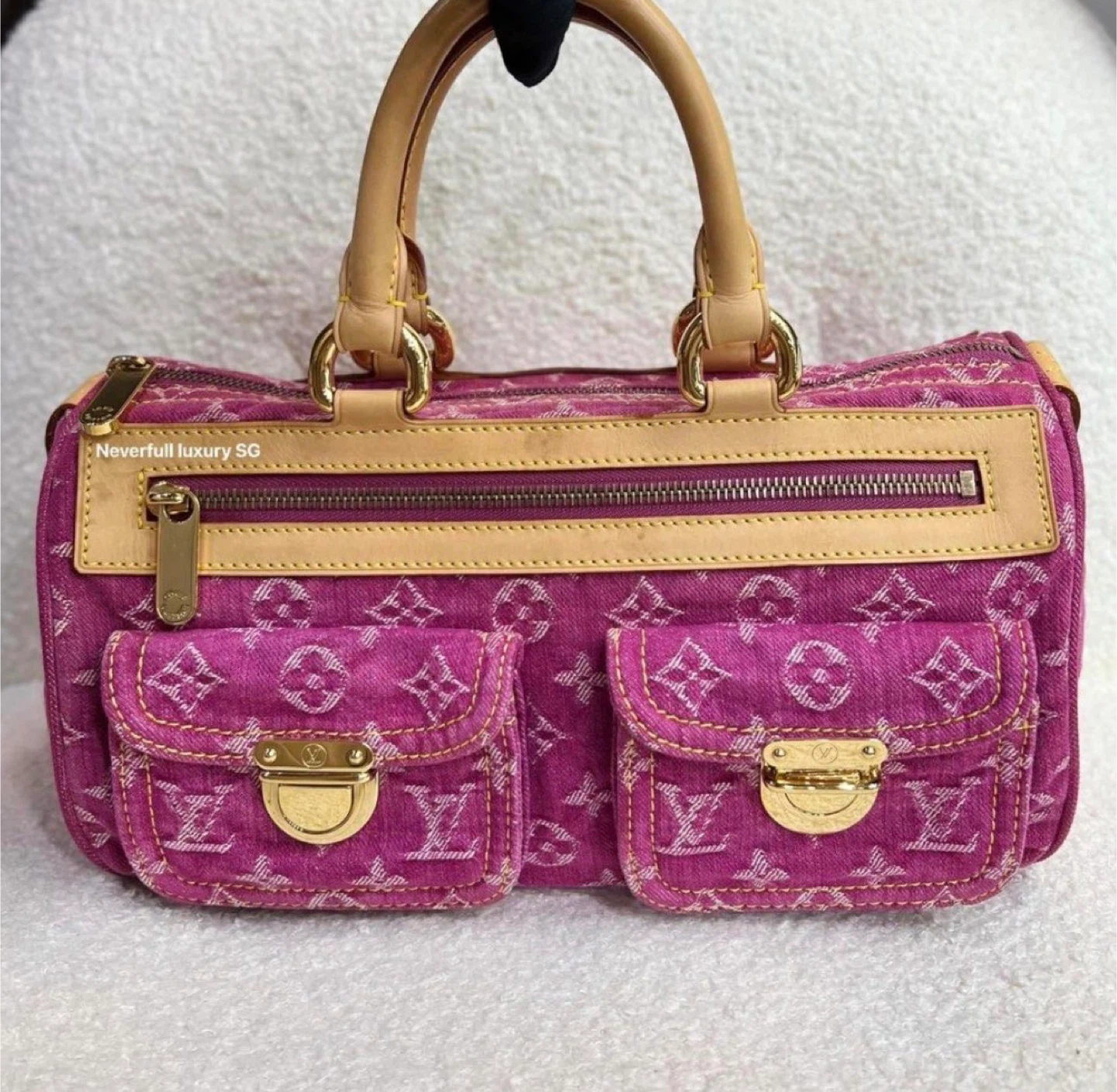 Louis Vuitton Monogram Denim Speedy Bag - photo 2