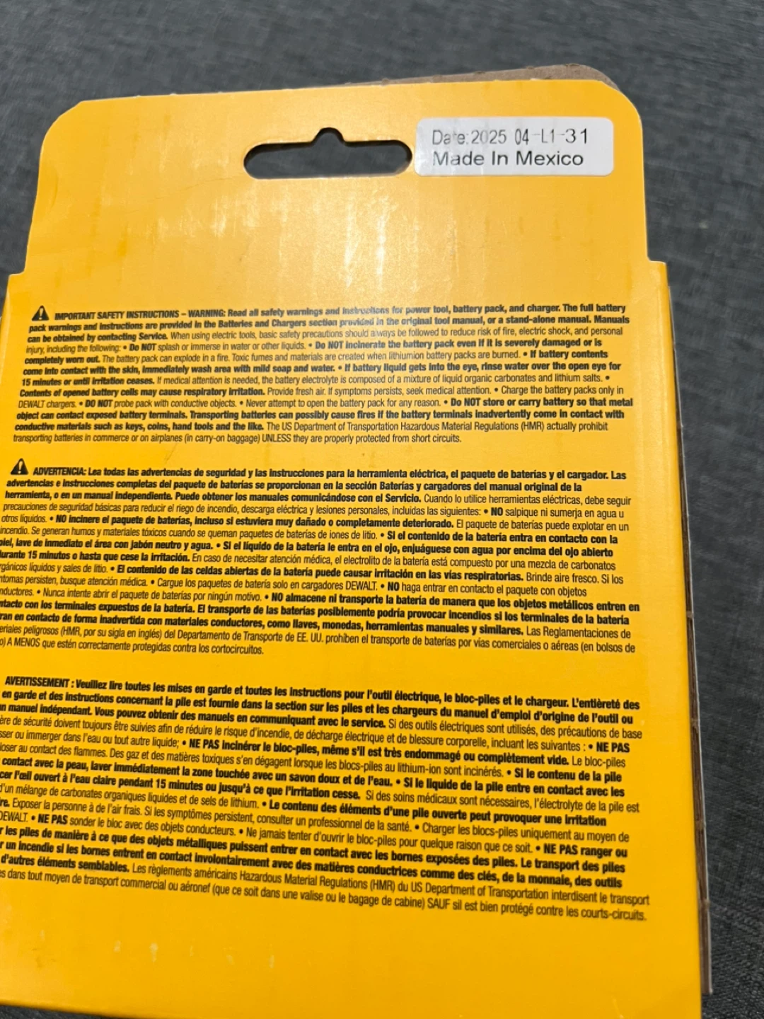 Dewalt Battey kit - photo 2
