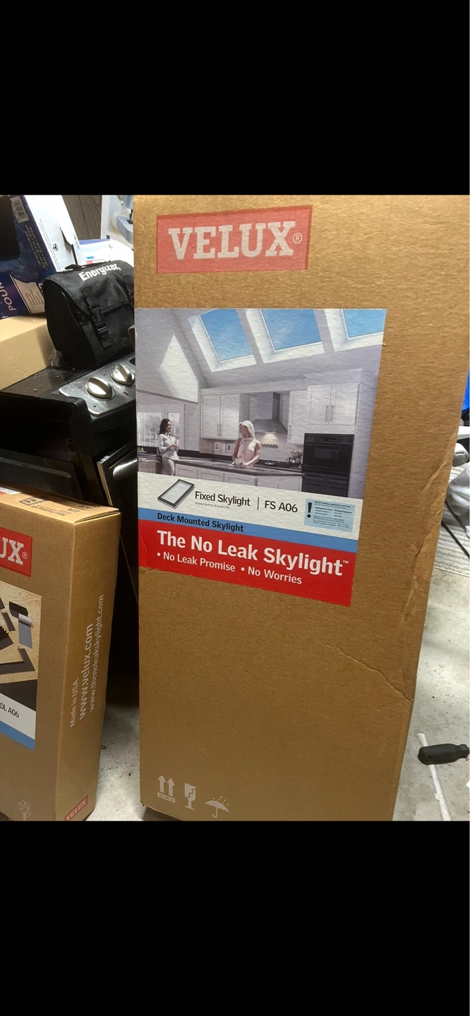 VELUX Deck Mounted Skylight Step Flashing Kit EDL A06