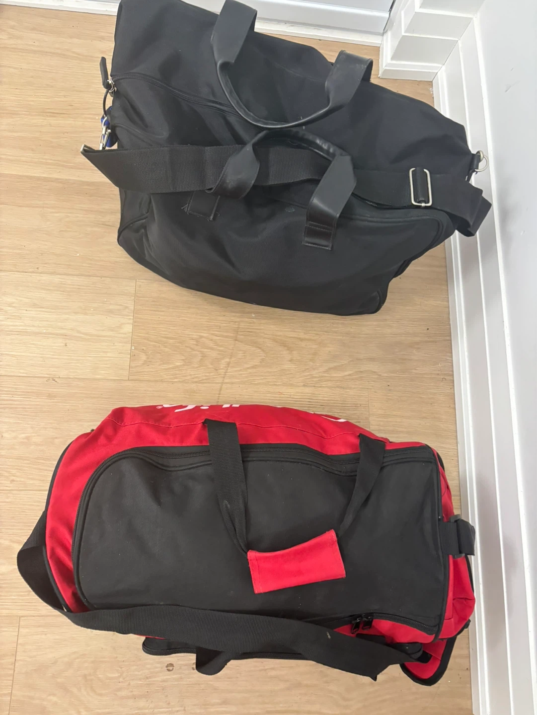 2 GoodLife Fitness Duffel Bags - Red & Black - photo 3