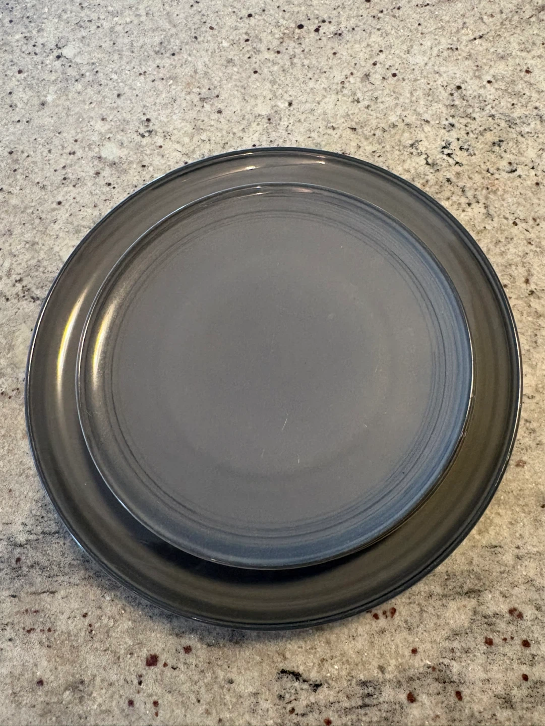 Royal Doulton Grey Plates (Set of 5) dinner and salads - photo 2