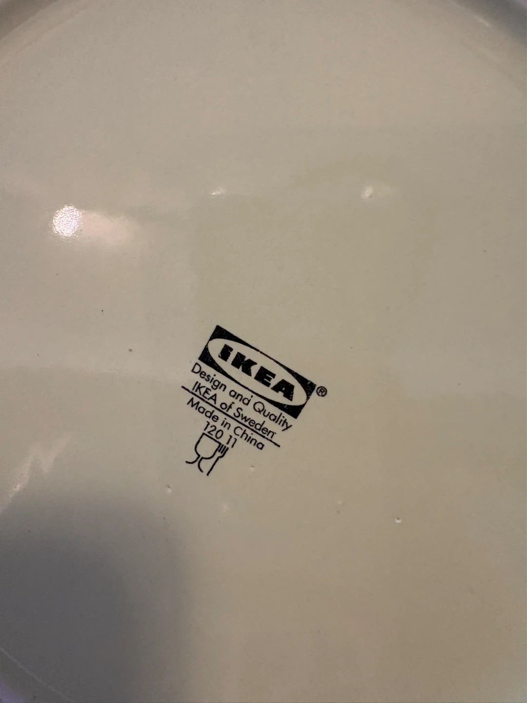 IKEA Yellow Dinner Plates (Set of 2) - photo 2