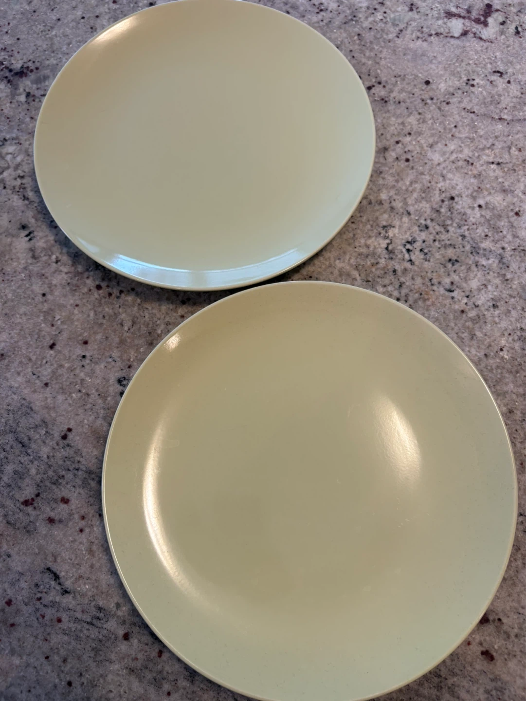 IKEA Yellow Dinner Plates (Set of 2)