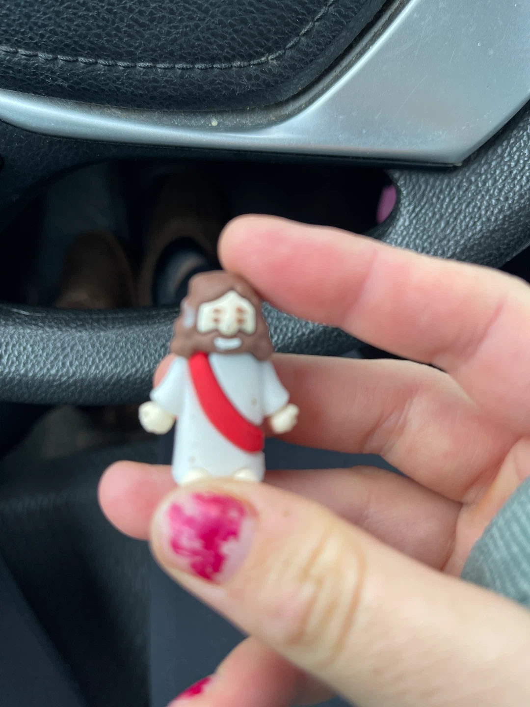 Jesus figurine charm