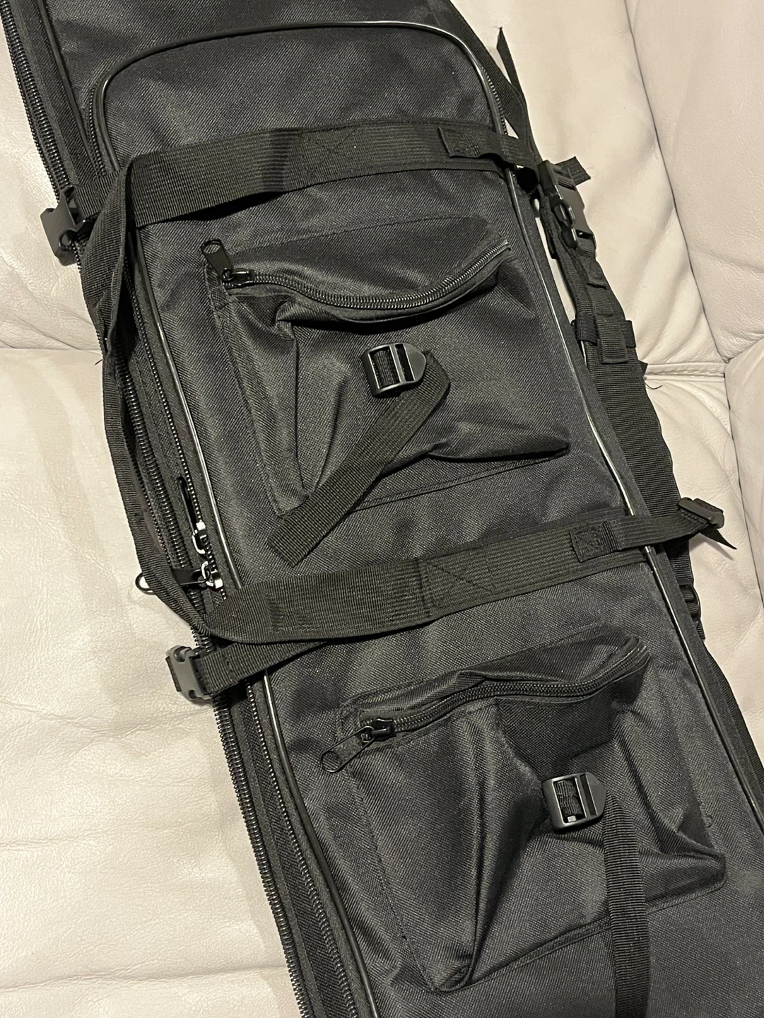 Black Padded Rifle Case with Multiple Pockets - photo 5