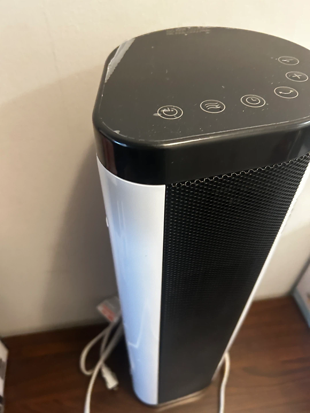 NOMA Oscillating Ceramic Tower/Baseboard Heater with Fan - photo 3