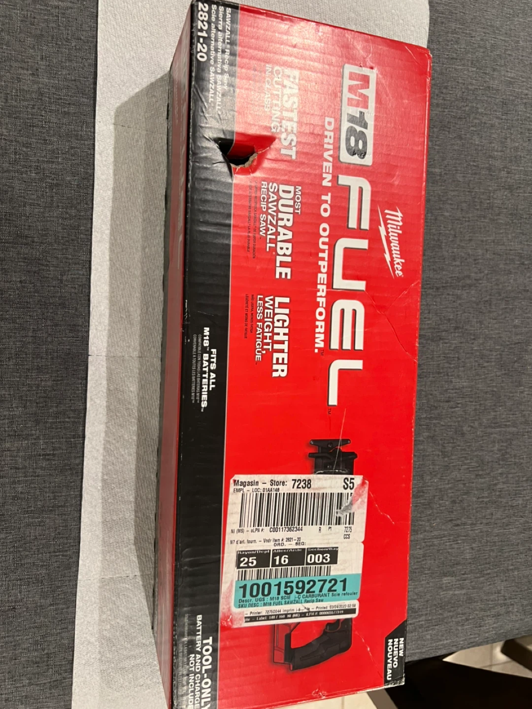 (New) Milwaukee M18 Fuel