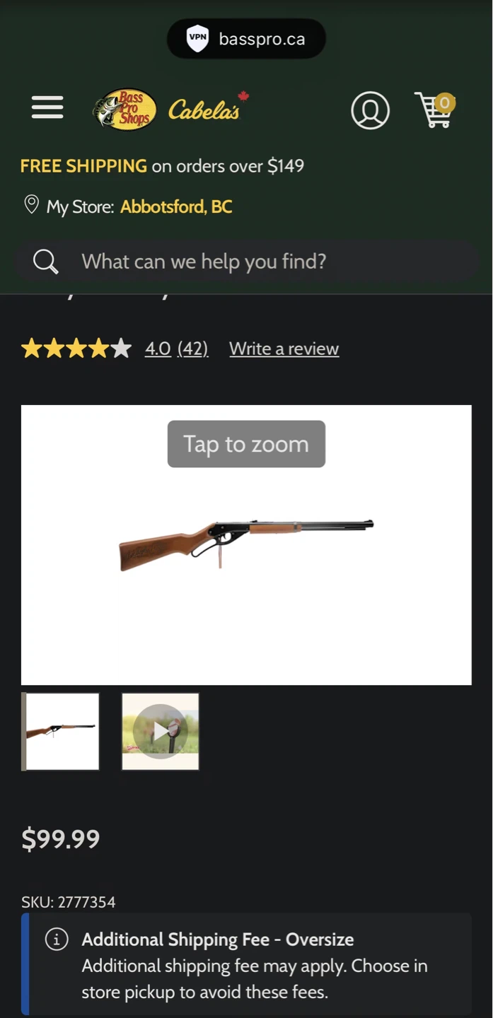Daisy "Red Ryder" BB Gun - photo 4