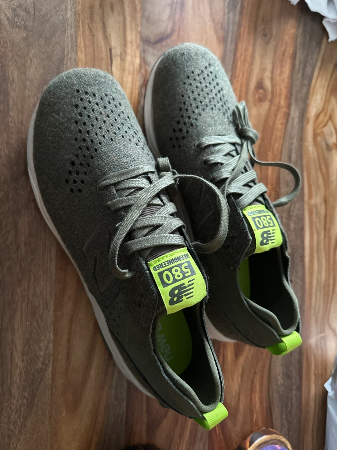 New Balance 580 "Engineered" Sneakers - Olive Green