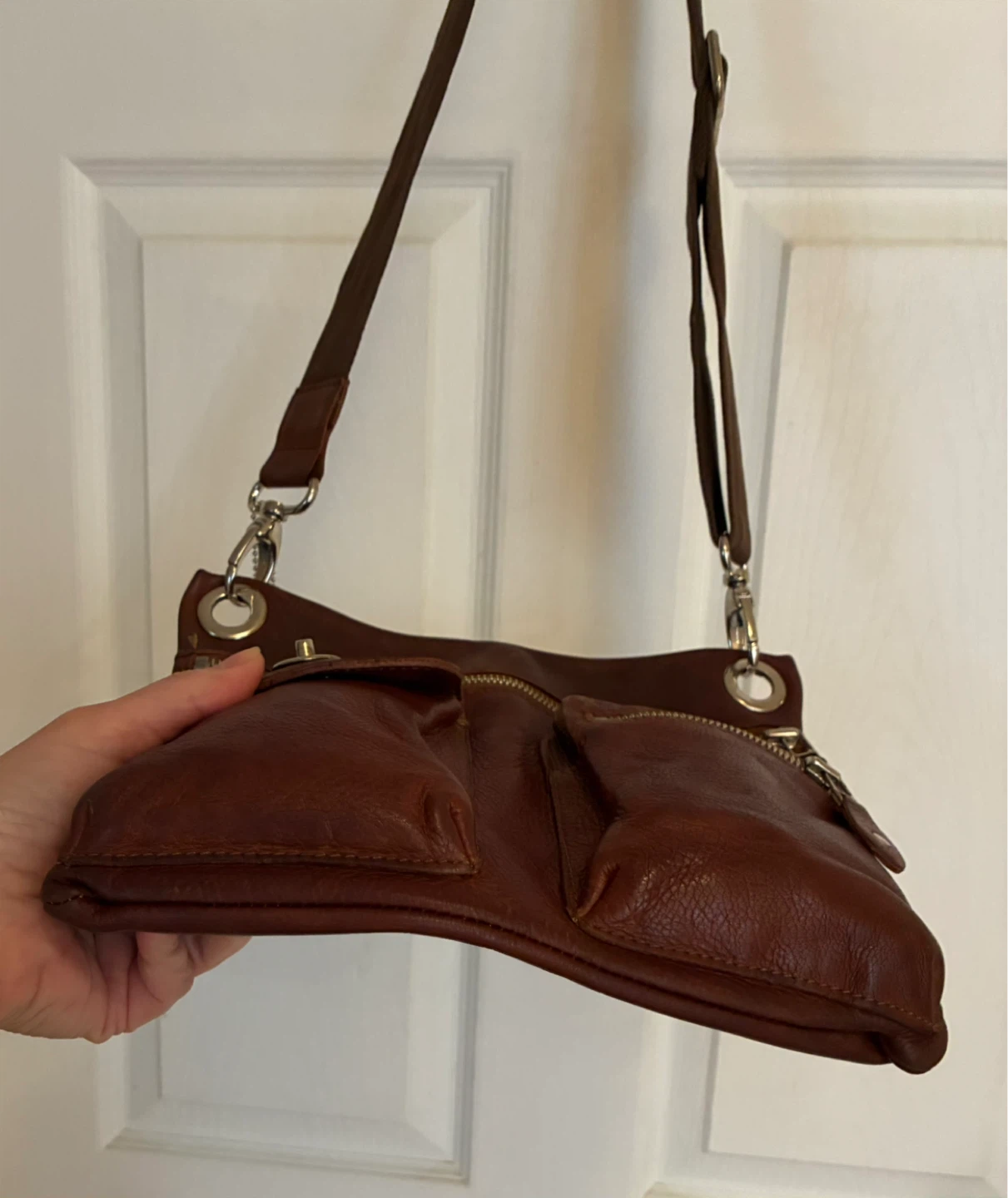 Roots Brown ‘Tribe’ Leather Crossbody Bag - photo 2