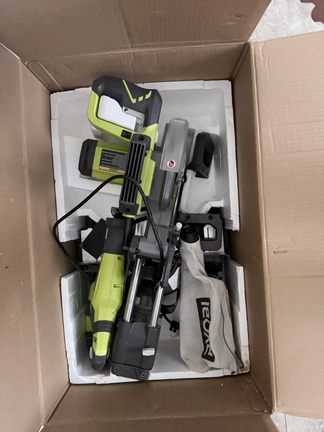 Ryobi 7-1/4 in. Sliding Miter Saw