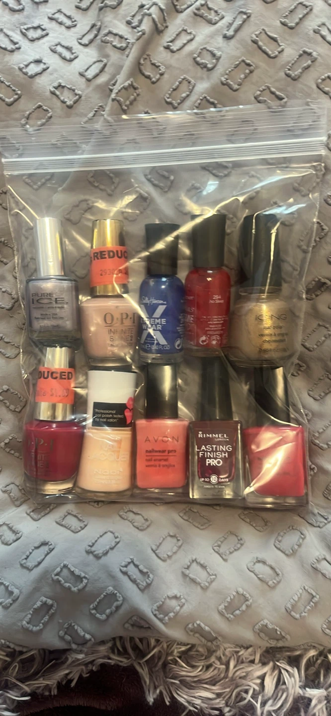 Collection of 10 Nail Polishes