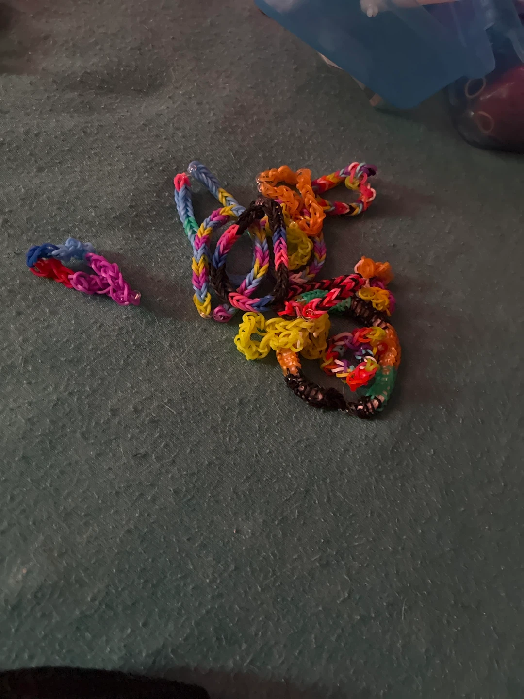 Assorted Loom Band Bracelets and Rings - photo 3