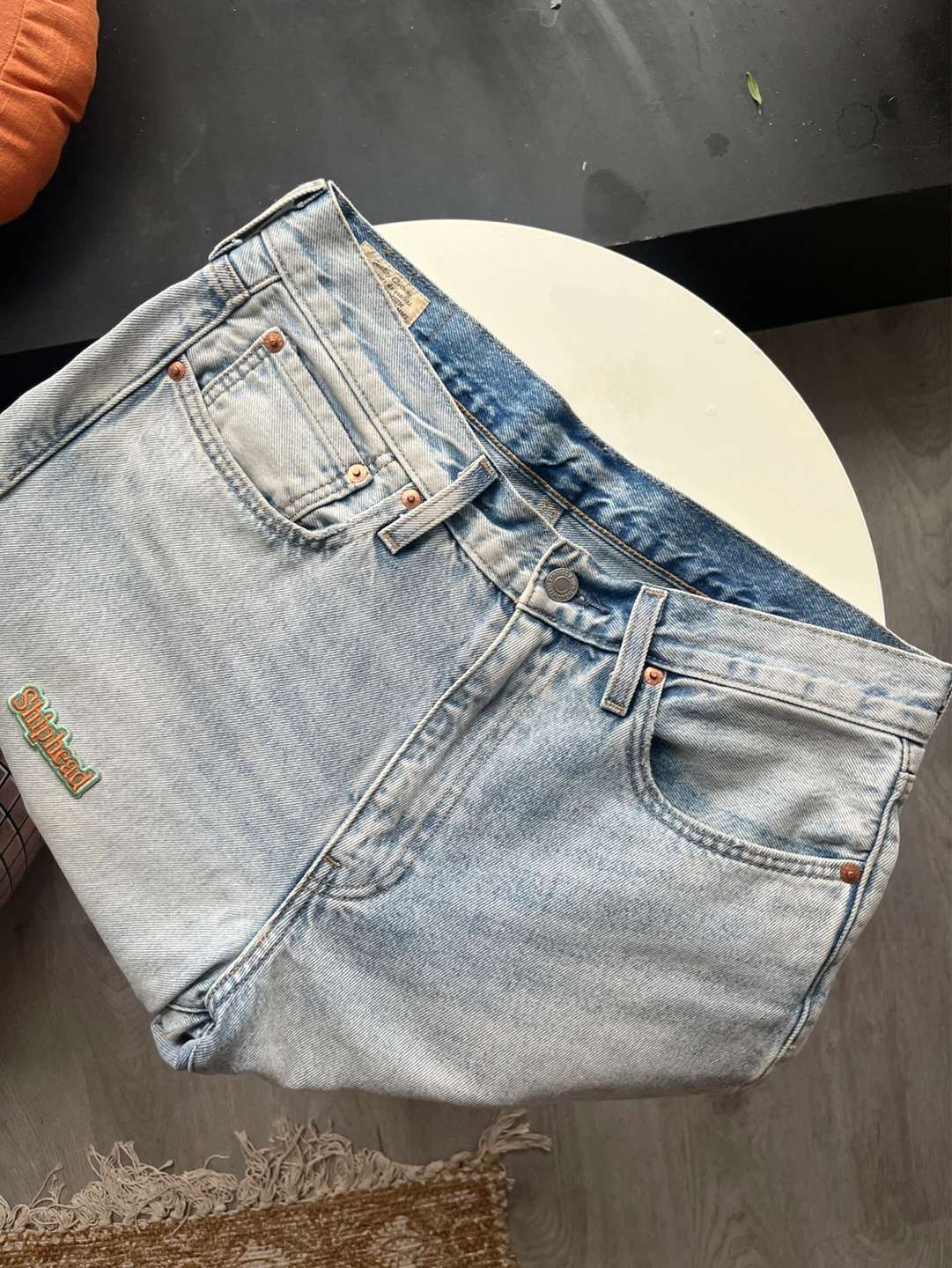 Levi's Jeans 568 W31 Light Wash Denim - photo 3