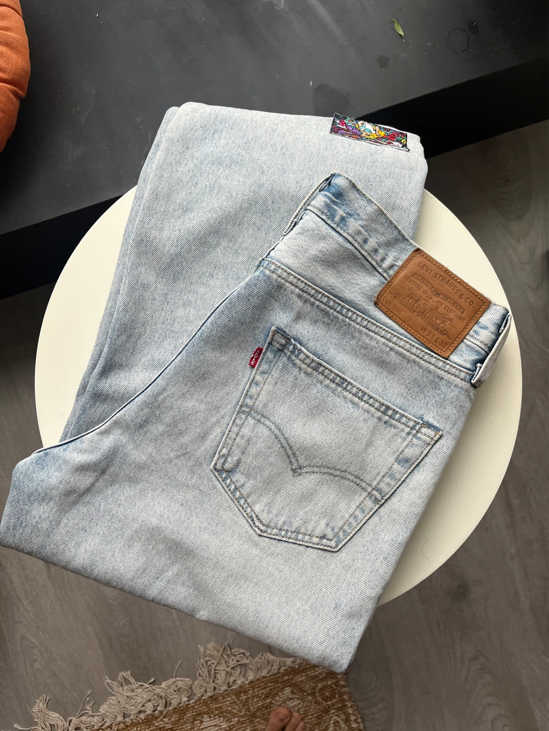 Levi's Jeans 568 W31 Light Wash Denim