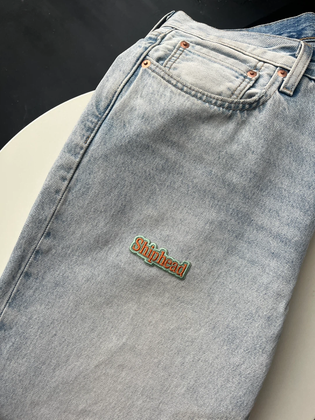 Levi's Jeans 568 W31 Light Wash Denim - photo 5