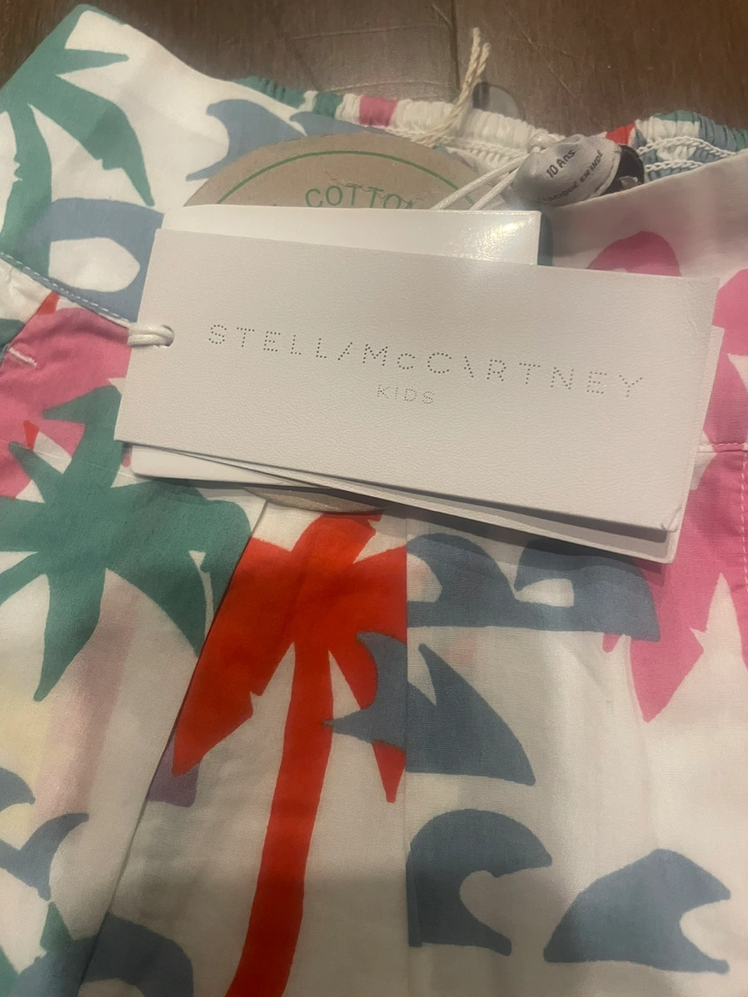 Stella McCartney Kids Palm Tree Print Shorts - Size 10 yrs - photo 2