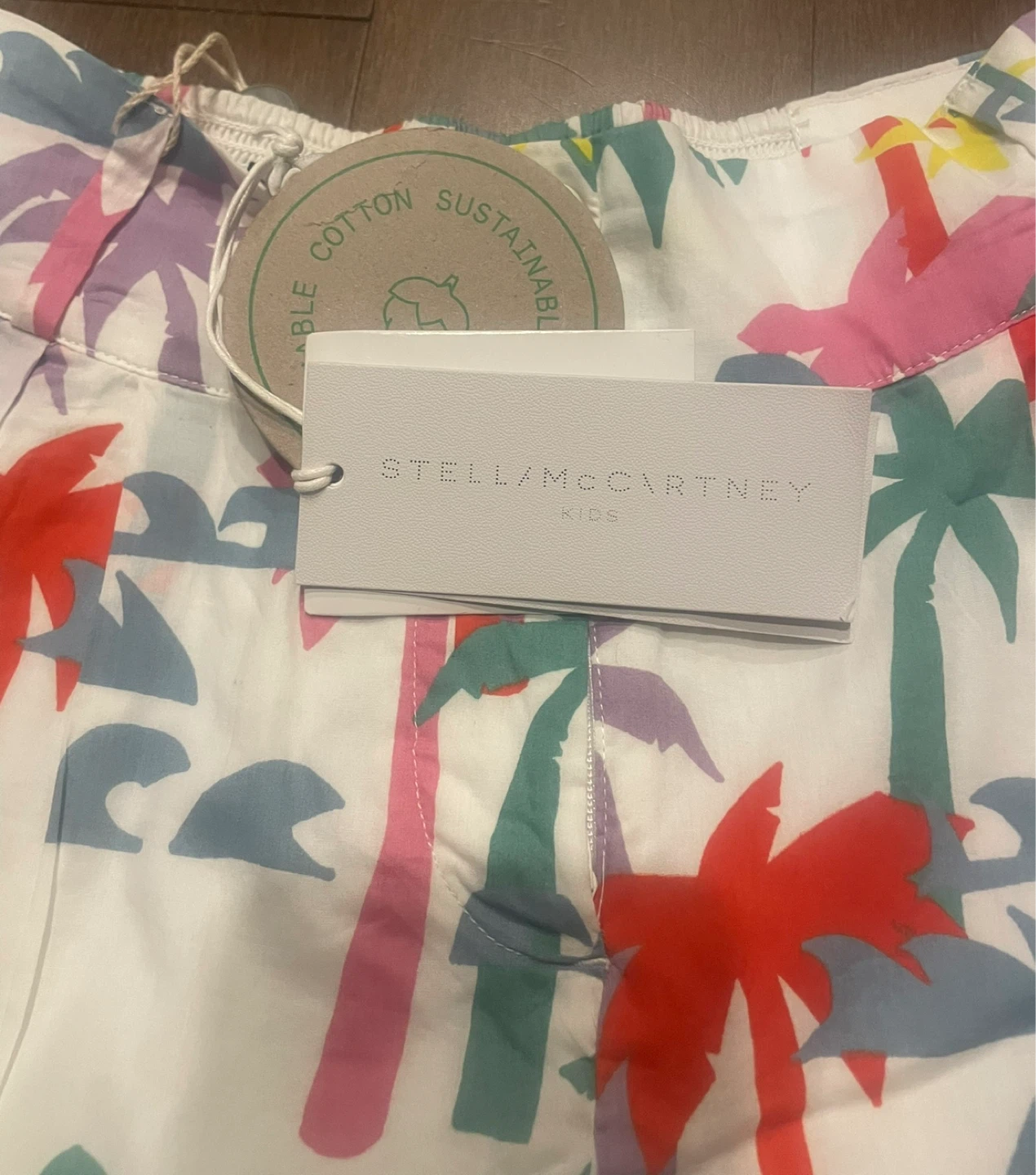 Stella McCartney Kids Palm Tree Print Shorts - Size 10 yrs - photo 3