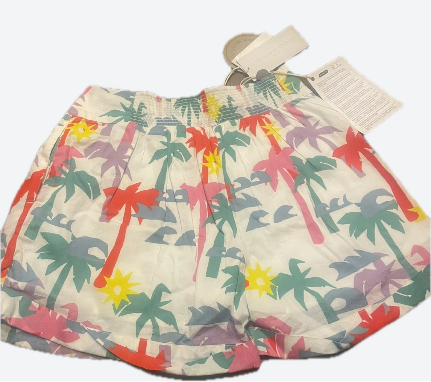 Stella McCartney Kids Palm Tree Print Shorts - Size 10 yrs - photo 4