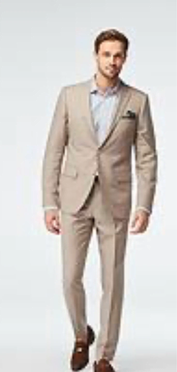 Indochino Men's Tan Suit - Blazer and Pants - photo 5