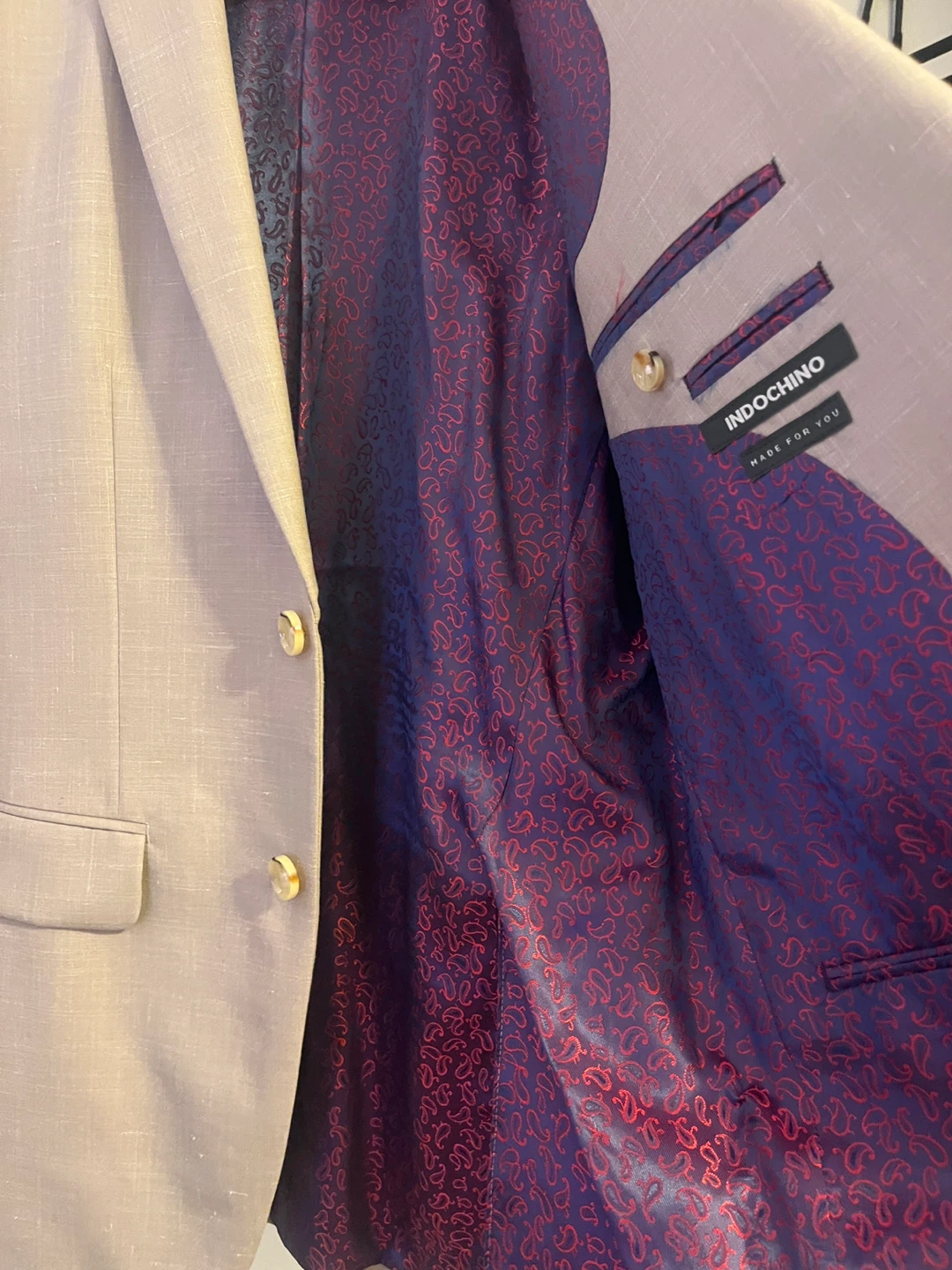 Indochino Men's Tan Suit - Blazer and Pants - photo 4