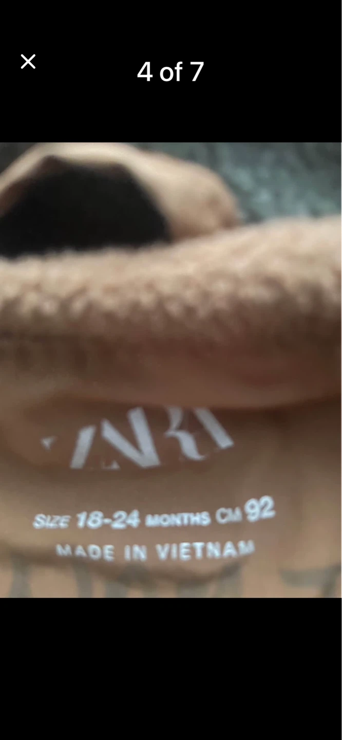 Zara Kids Puffer Jacket Size 18-24 Months - photo 4