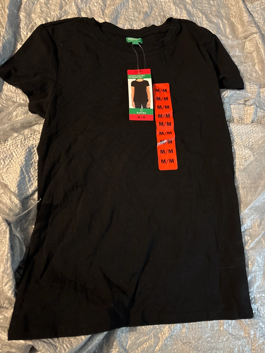 United Colors of Benetton Black T-Shirt M/M
