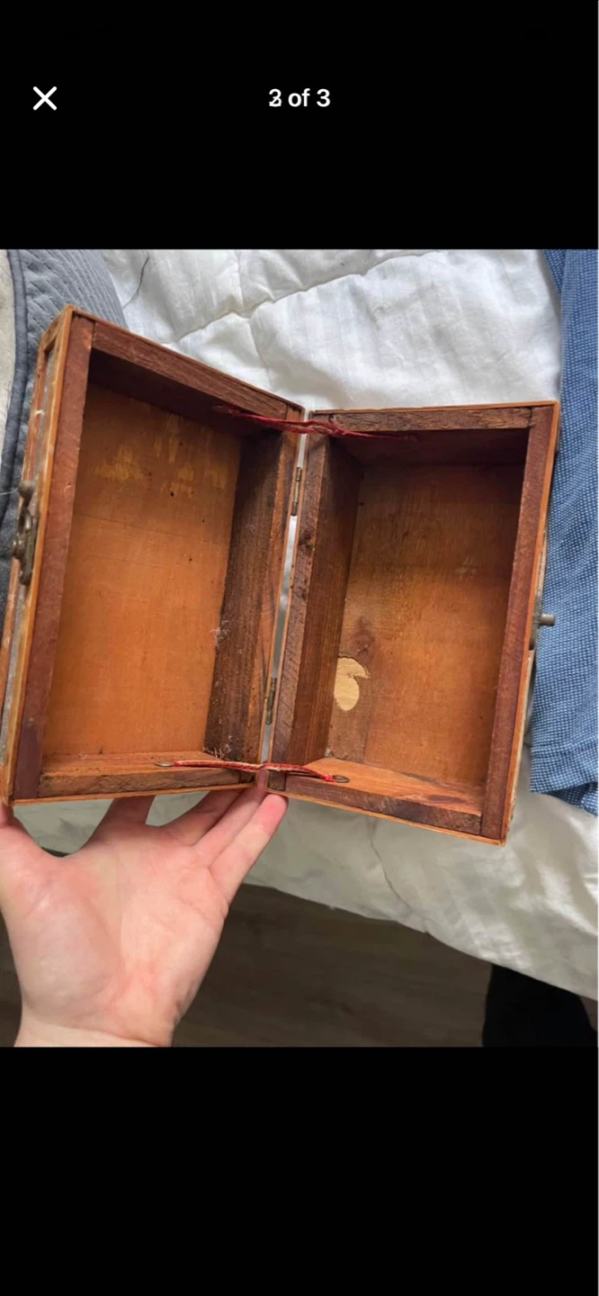 Wooden decorative box