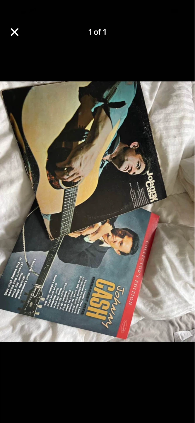 Johnny Cash Greatest Hits Collector's Edition Vinyl Record