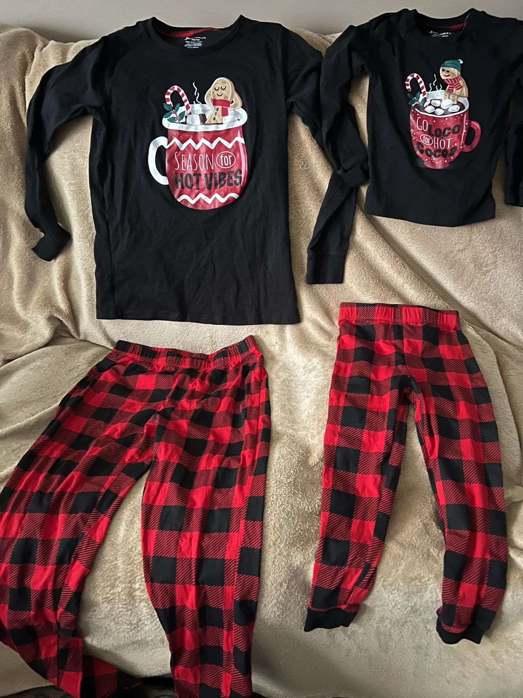 Jammers Kids' Christmas Pajama Set - Size XS/TP