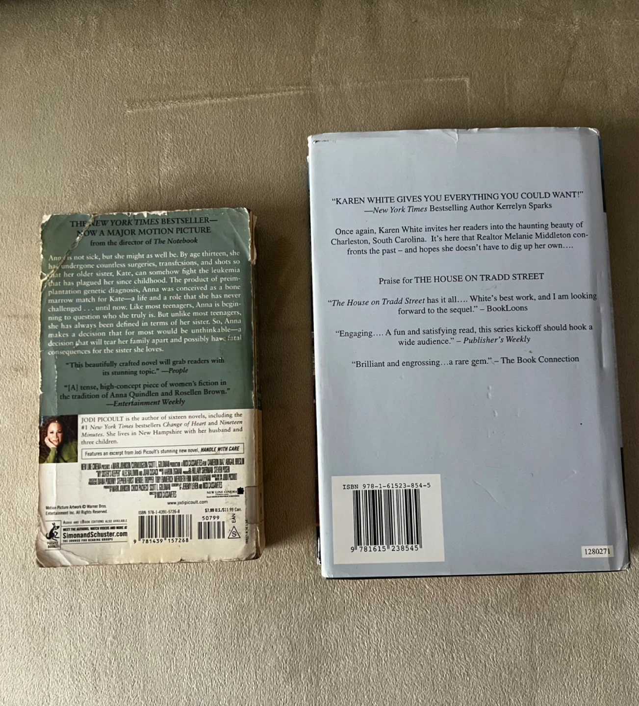 My Sister's Keeper & The Girl on Legare Street Books - photo 2
